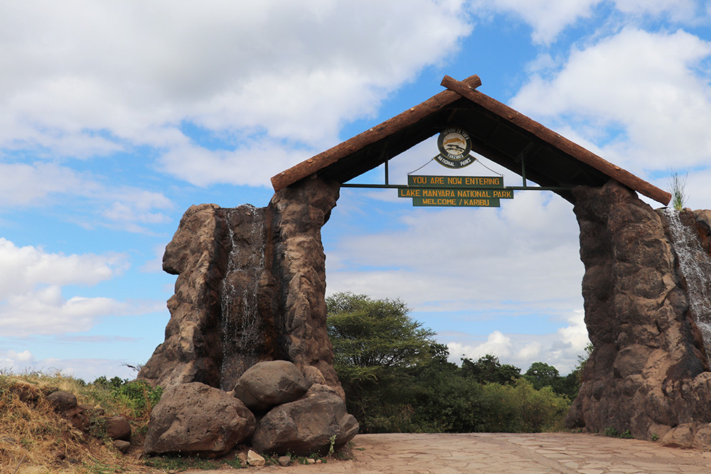 lake manyara national park gate