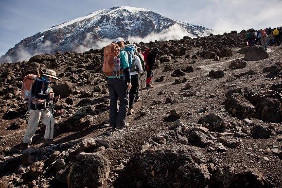 Umbwe Route Mount Kilimanjaro Hiking trail ascent