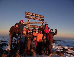 Hikers during the intense Umbwe Route trekking experience