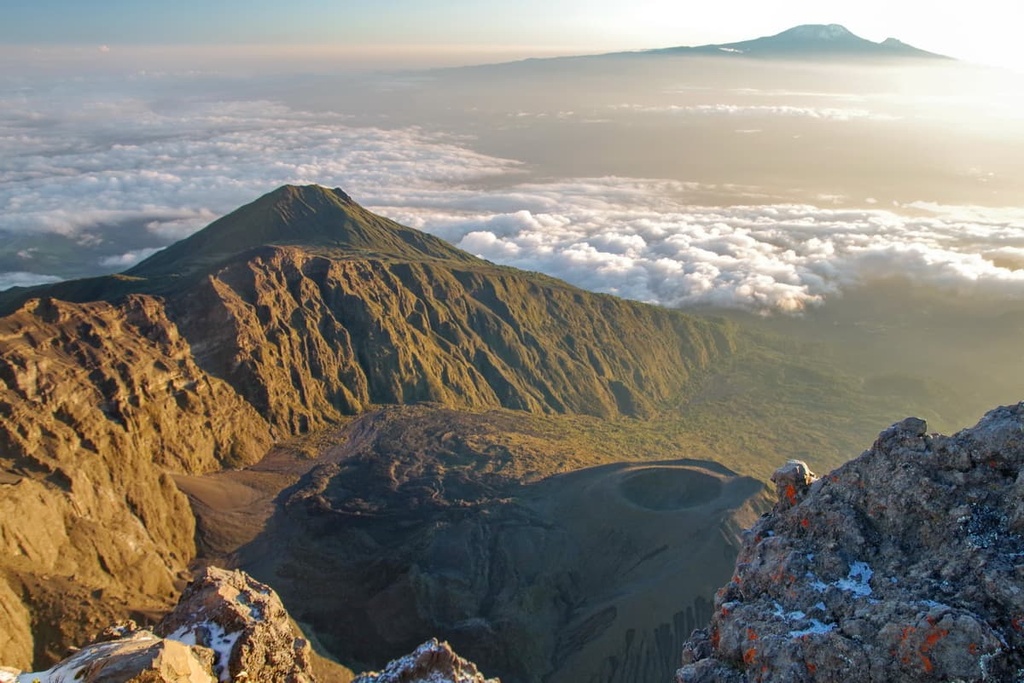 Guided walking safari in Arusha National Park
