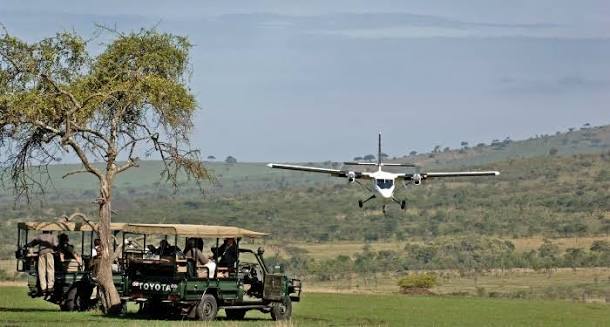 Scenic Domestic Flight From Zanzibar Island to Serengeti Airstrip