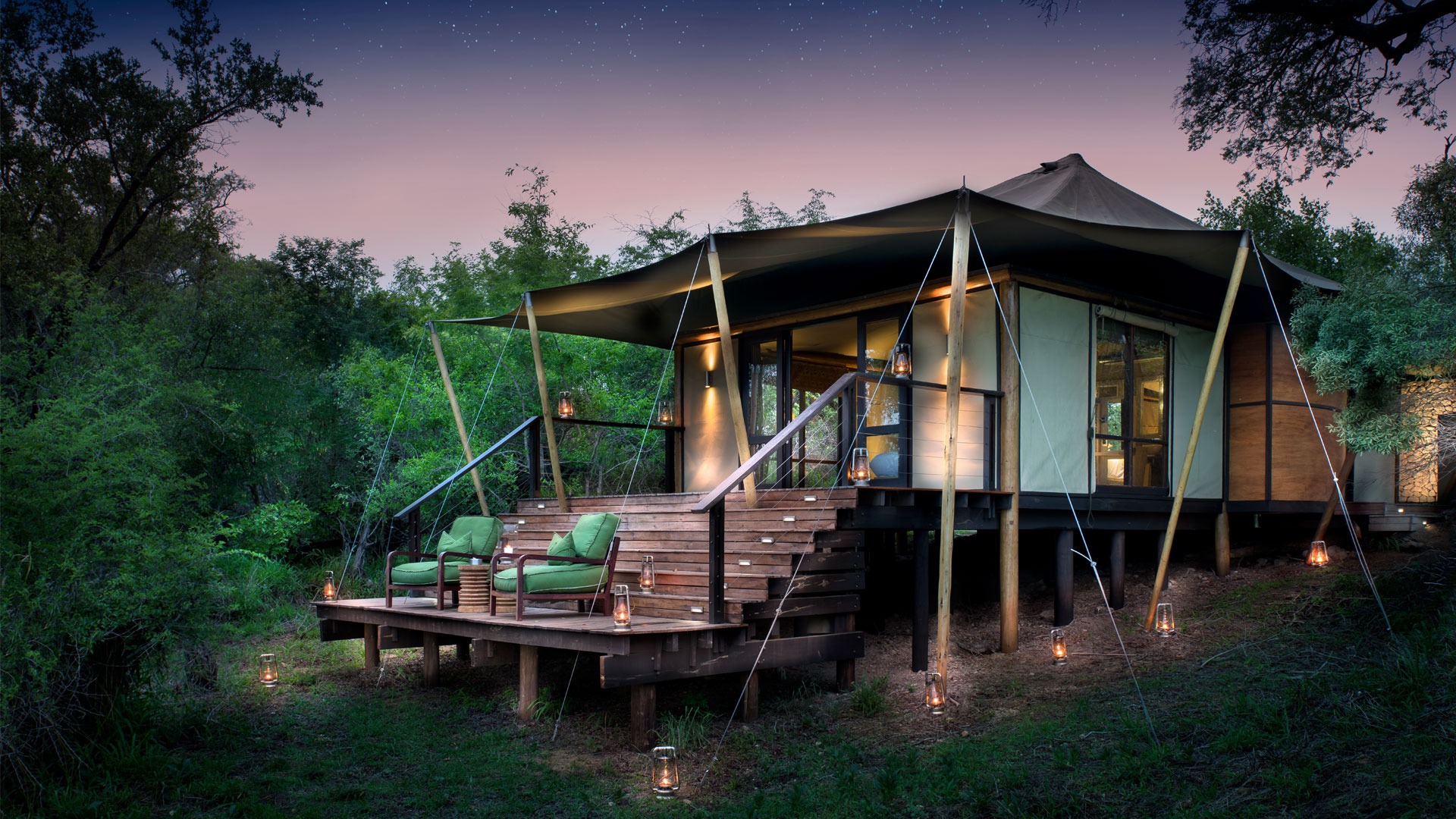 Luxury tented camp and lodge accommodation options in Tanzania