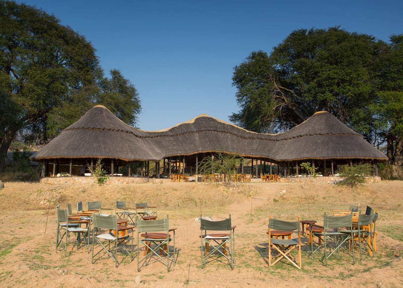Budget tented camp in Ruaha National Park