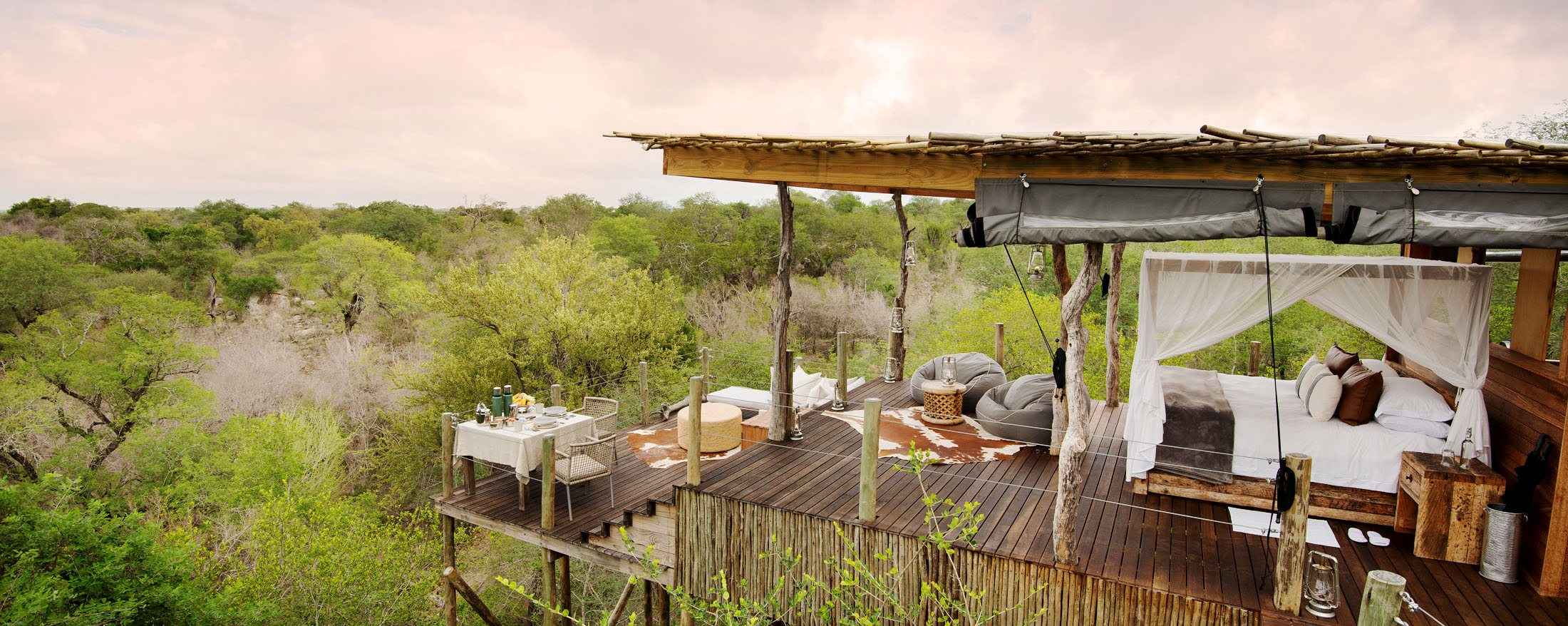 Romantic bush sundowner and celebratory safari in Ruaha