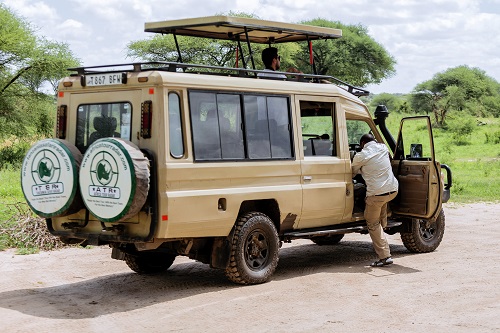 Tanzania safari radar land Cruiser group sharing